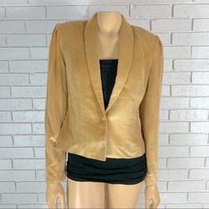MJ Concepts Vintage Tan Women’s Blazer